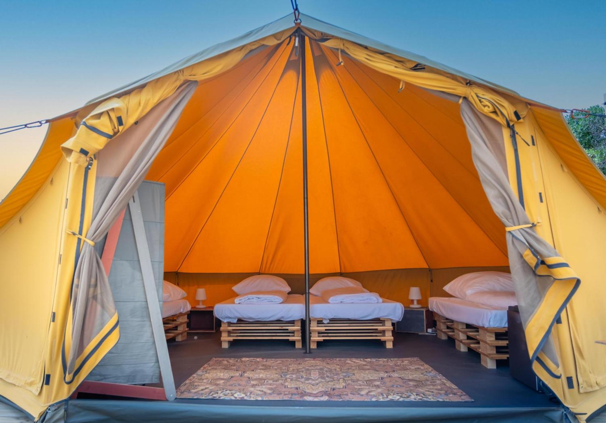 Glamping Camp Faro Hotel Bagian luar foto