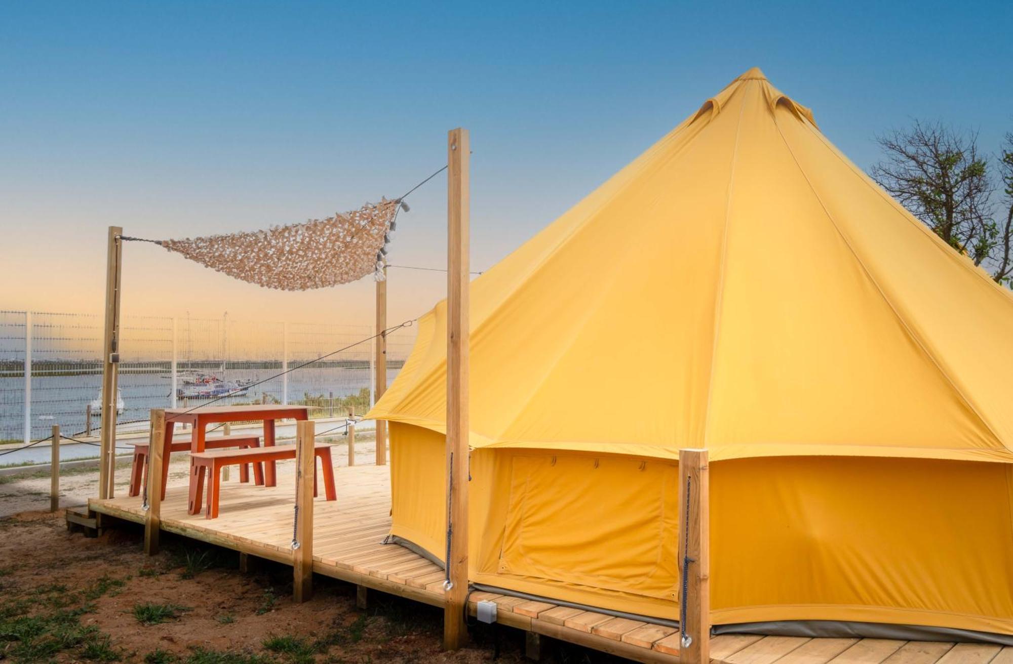 Glamping Camp Faro Hotel Bagian luar foto