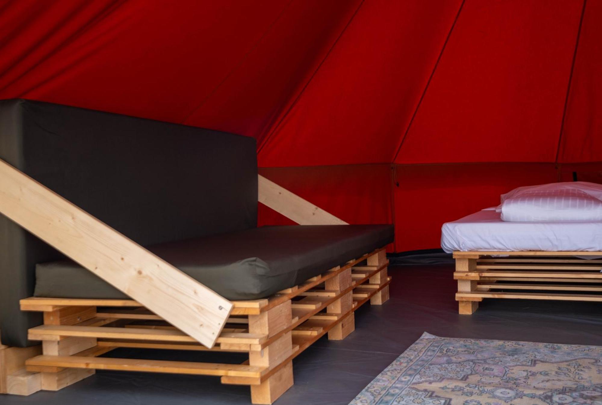 Glamping Camp Faro Hotel Bagian luar foto