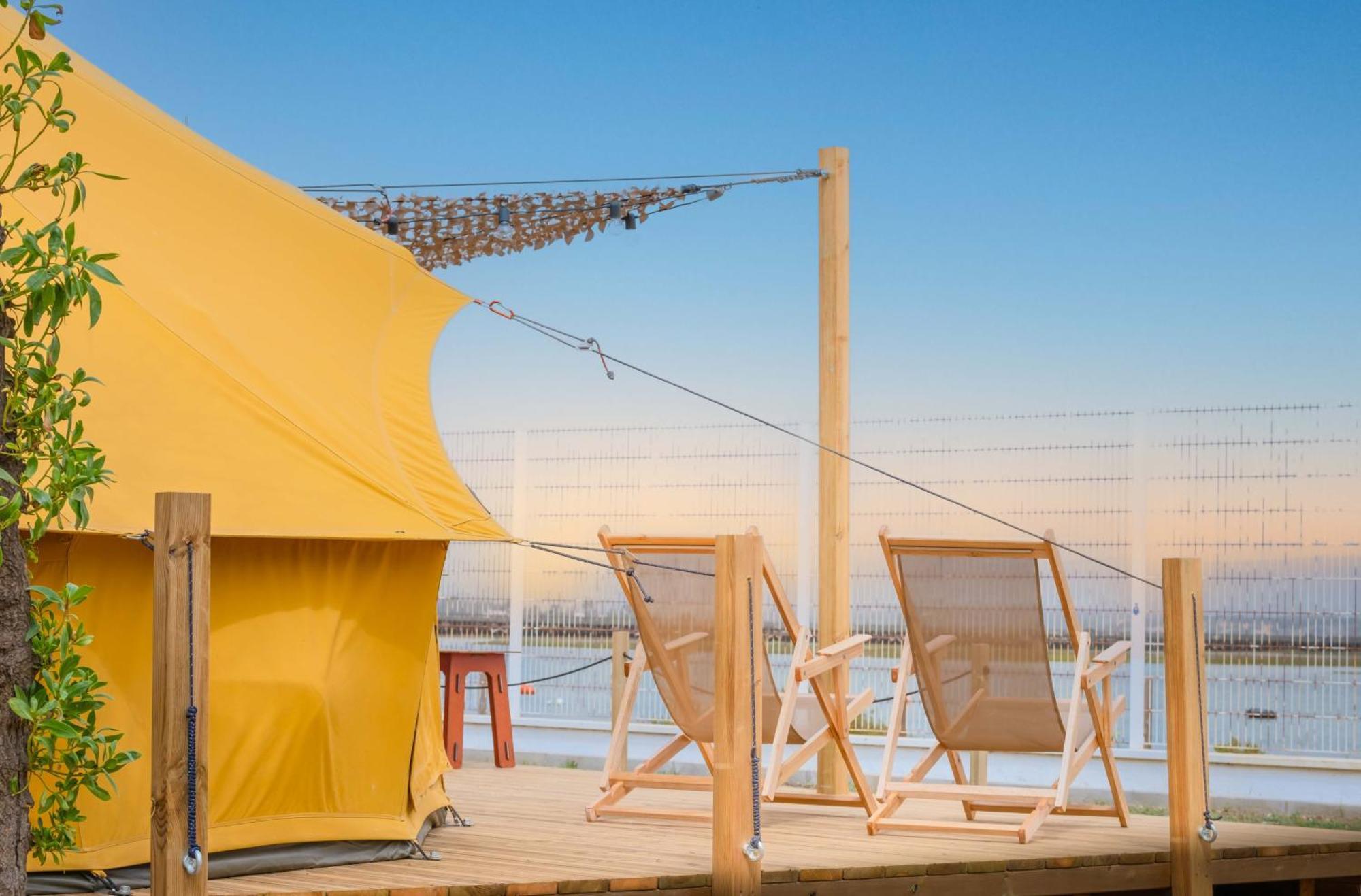 Glamping Camp Faro Hotel Bagian luar foto