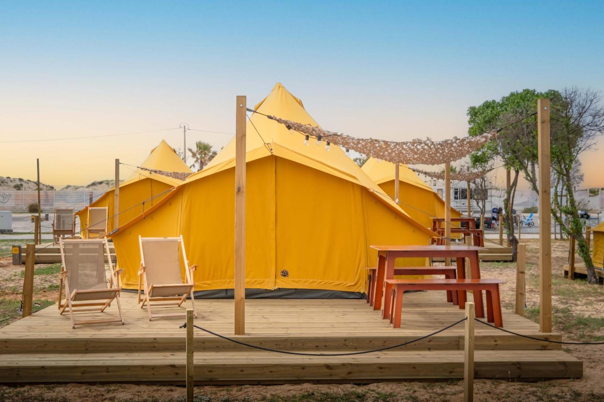 Glamping Camp Faro Hotel Bagian luar foto