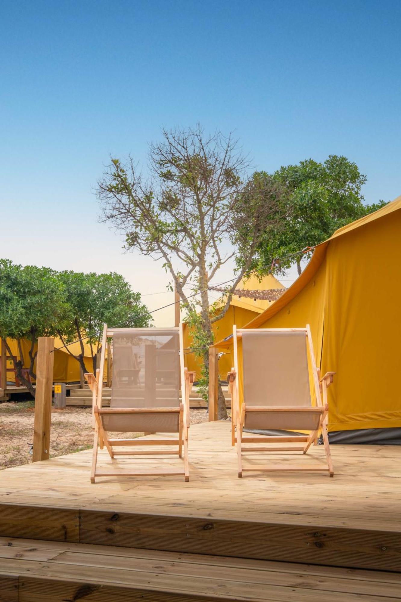 Glamping Camp Faro Hotel Bagian luar foto