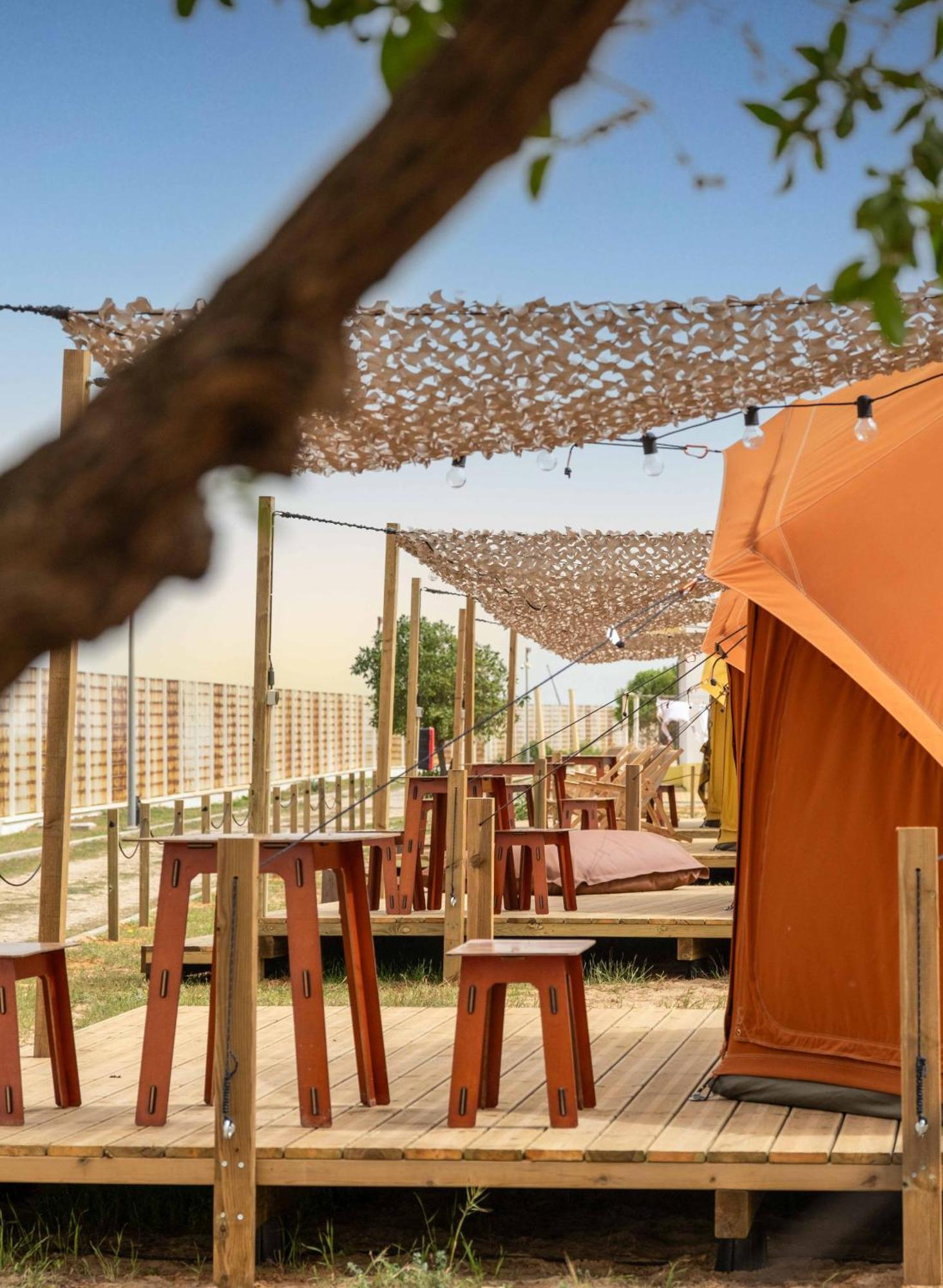 Glamping Camp Faro Hotel Bagian luar foto