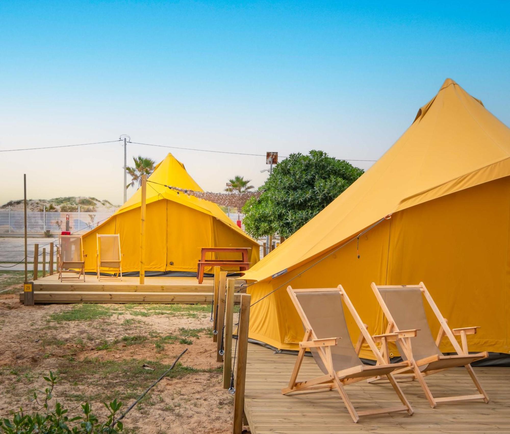 Glamping Camp Faro Hotel Bagian luar foto