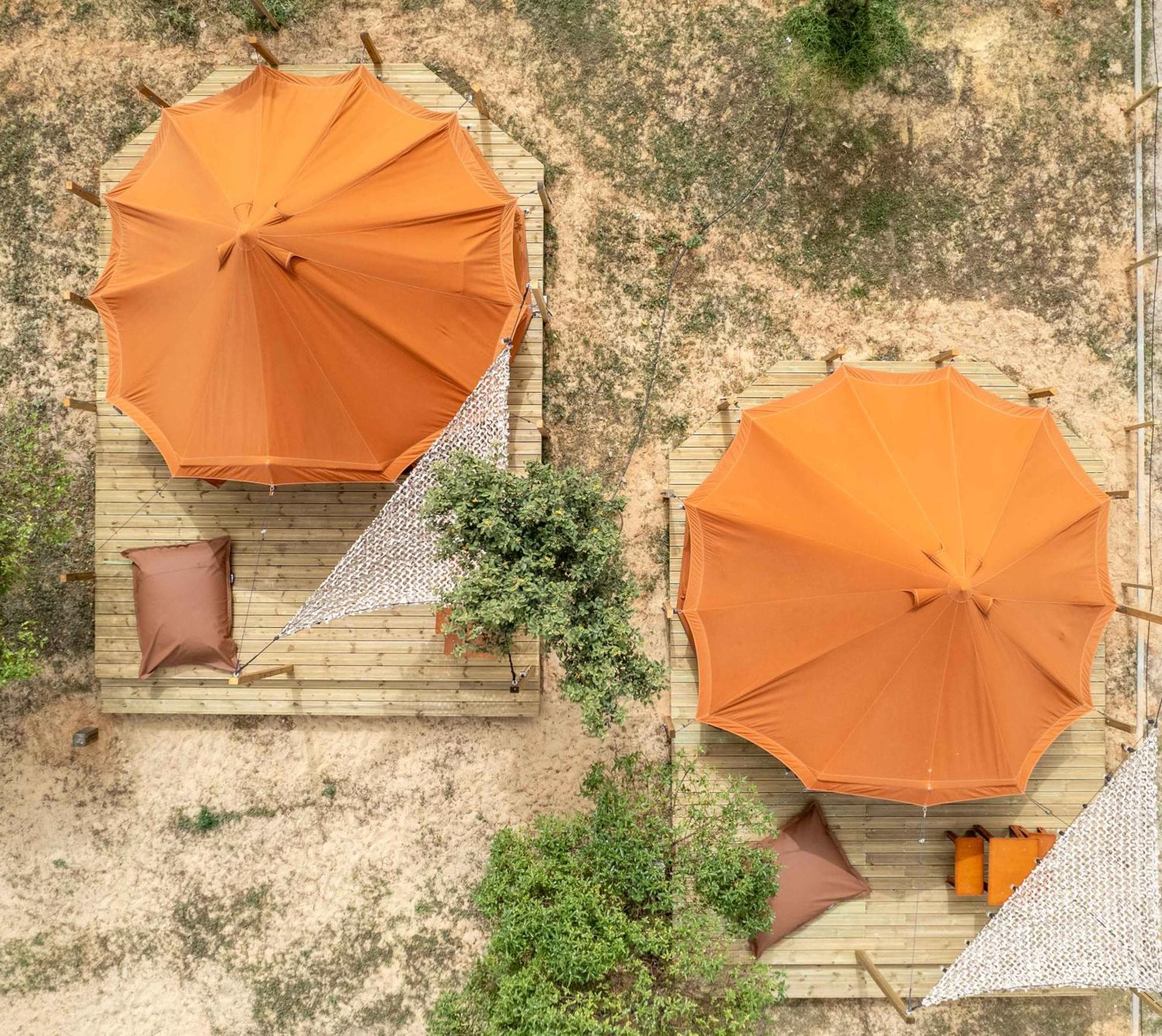 Glamping Camp Faro Hotel Bagian luar foto
